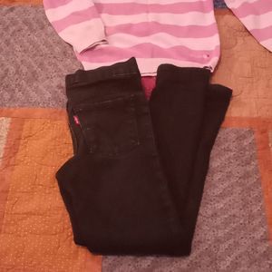 Levi's Black jean leggings
